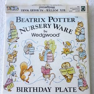 Beatrice Potter wedge wood collectors plate